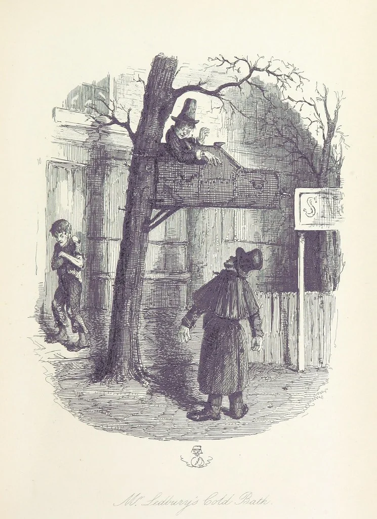 An illustration from The adventures of Mr. Ledbury and his friend Jack Johnson ... With eighteen illustrations by John Leech, 1886, leaf 157
