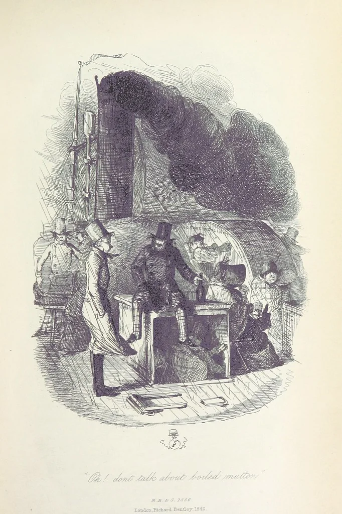 An illustration from The adventures of Mr. Ledbury and his friend Jack Johnson ... With eighteen illustrations by John Leech, 1886, leaf 23