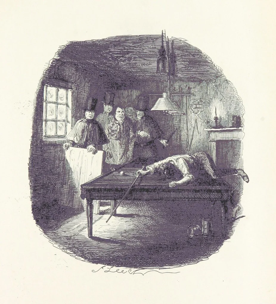 An illustration from The adventures of Mr. Ledbury and his friend Jack Johnson ... With eighteen illustrations by John Leech, 1886, leaf 499