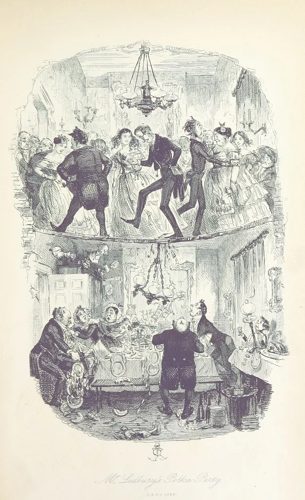 An illustration from The adventures of Mr. Ledbury and his friend Jack Johnson ... With eighteen illustrations by John Leech, 1886, leaf 523