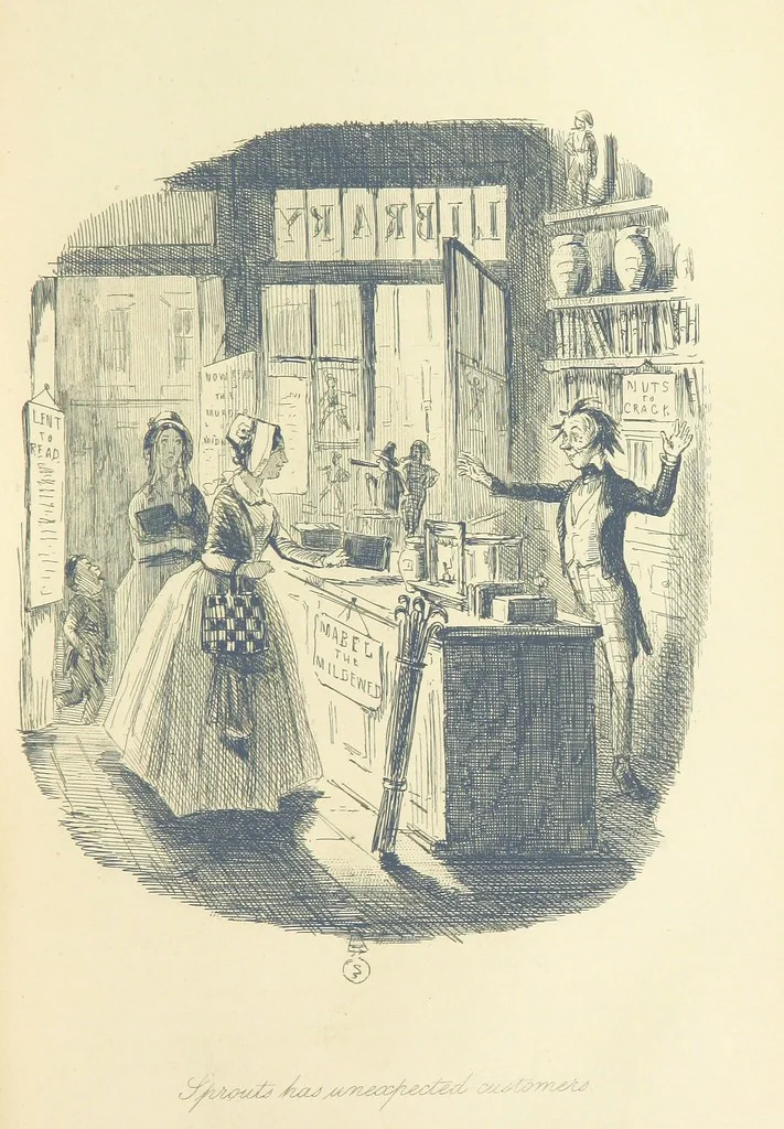 An illustration from The Struggle and Adventures of Christopher Tadpole ... With 26 etchings by J. Leech, and a biographical sketch of the author [by Edmund Yates, 1897, leaf 263