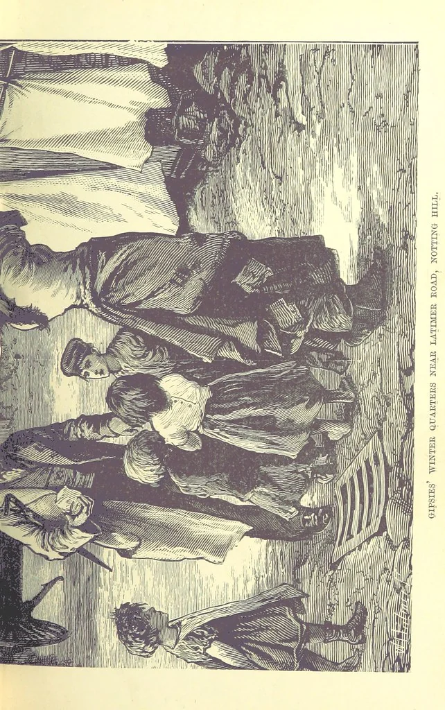 An illustration from Gipsy Life: being an account of our gipsies and their children, with suggestions for their improvement. [With illustrations, 1880, leaf 145