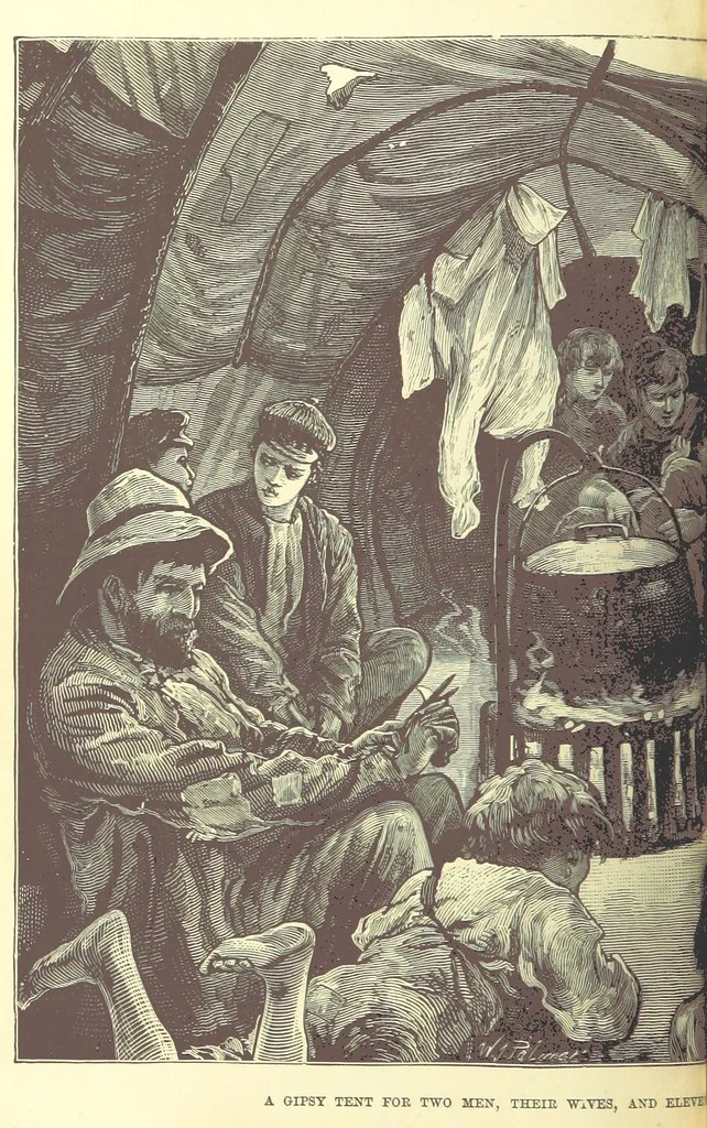 An illustration from Gipsy Life: being an account of our gipsies and their children, with suggestions for their improvement. [With illustrations, 1880, leaf 158