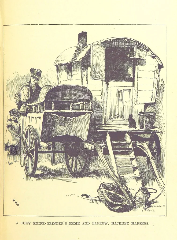 An illustration from Gipsy Life: being an account of our gipsies and their children, with suggestions for their improvement. [With illustrations, 1880, leaf 165
