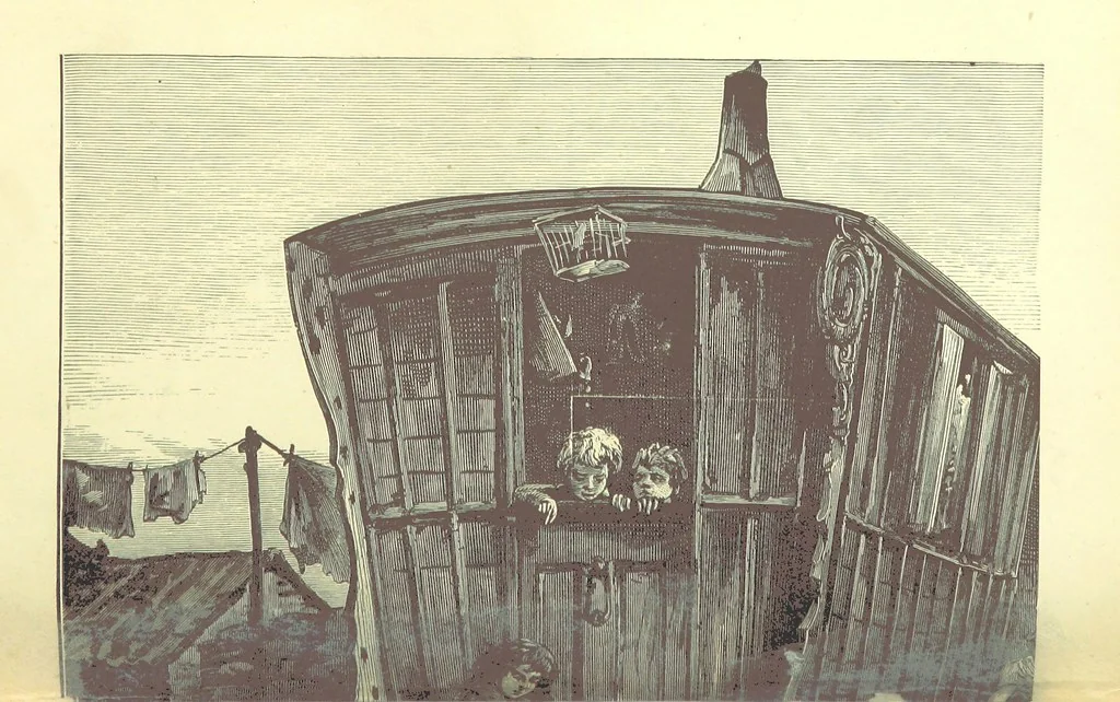 An illustration from Gipsy Life: being an account of our gipsies and their children, with suggestions for their improvement. [With illustrations, 1880, leaf 244