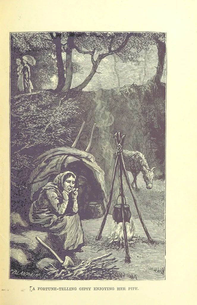 An illustration from Gipsy Life: being an account of our gipsies and their children, with suggestions for their improvement. [With illustrations, 1880, leaf 277
