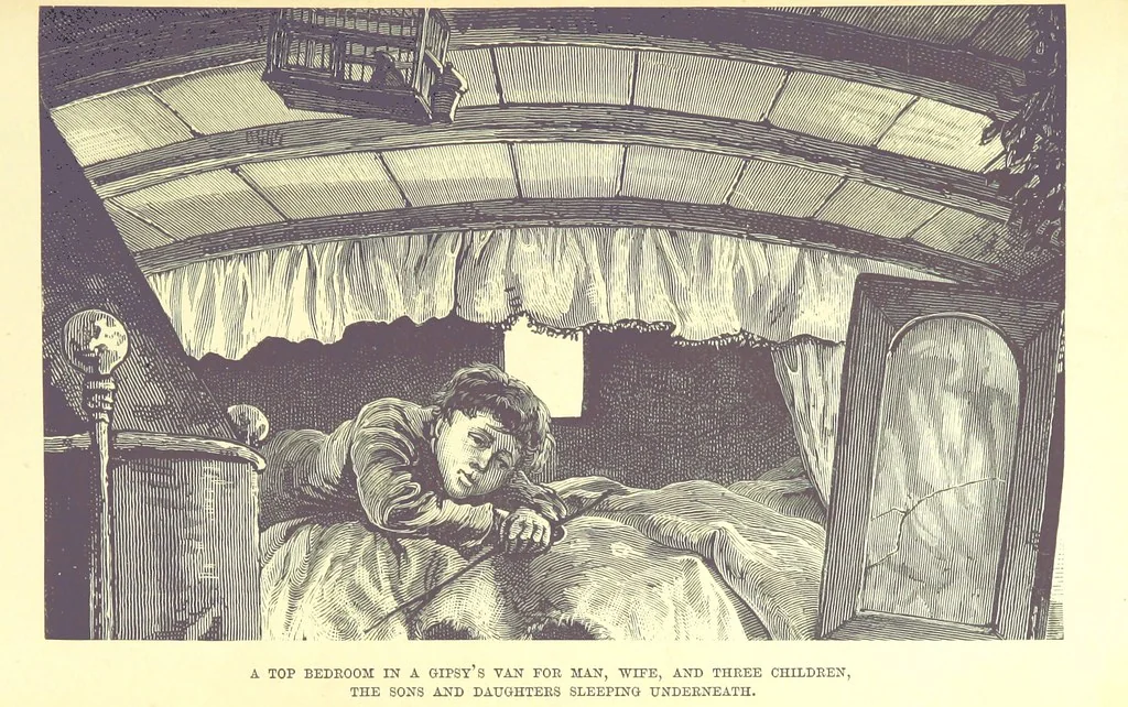 An illustration from Gipsy Life: being an account of our gipsies and their children, with suggestions for their improvement. [With illustrations, 1880, leaf 349