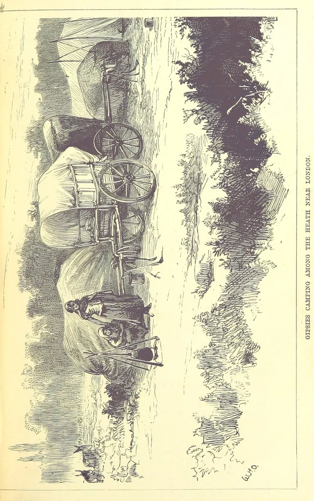 An illustration from Gipsy Life: being an account of our gipsies and their children, with suggestions for their improvement. [With illustrations, 1880, leaf 93