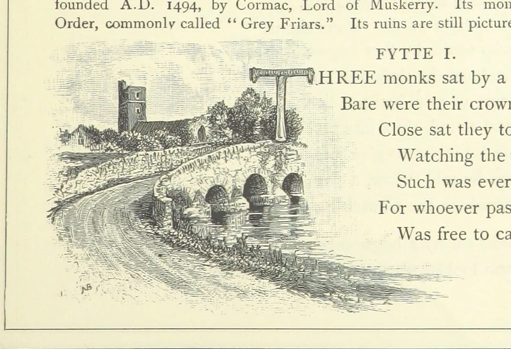 An illustration from Illustrated British Ballads, old and new. Selected and edited by G. B. Smith, 1886, leaf 103