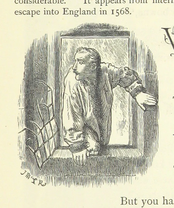 An illustration from Illustrated British Ballads, old and new. Selected and edited by G. B. Smith, 1886, leaf 107