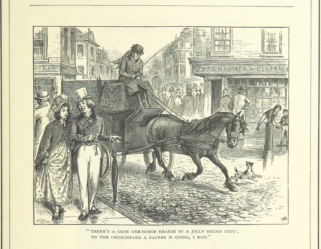 An illustration from Illustrated British Ballads, old and new. Selected and edited by G. B. Smith, 1886, leaf 153