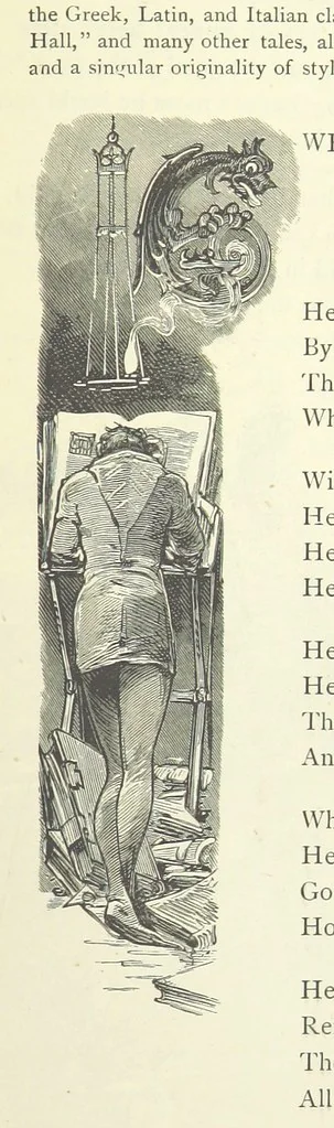 An illustration from Illustrated British Ballads, old and new. Selected and edited by G. B. Smith, 1886, leaf 169