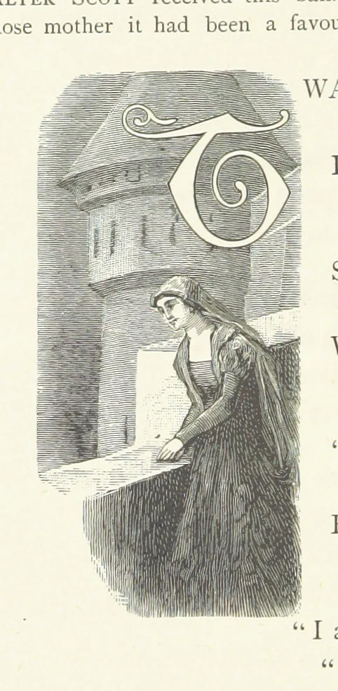 An illustration from Illustrated British Ballads, old and new. Selected and edited by G. B. Smith, 1886, leaf 172