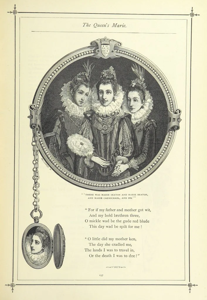 An illustration from Illustrated British Ballads, old and new. Selected and edited by G. B. Smith, 1886, leaf 179