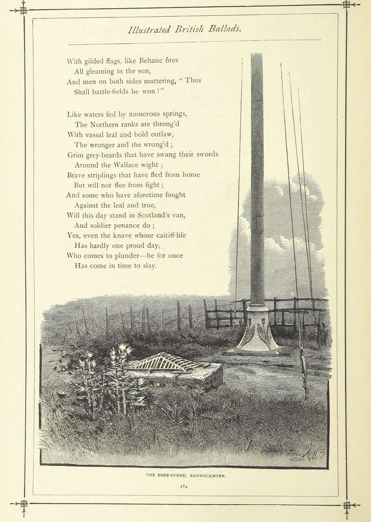 An illustration from Illustrated British Ballads, old and new. Selected and edited by G. B. Smith, 1886, leaf 206