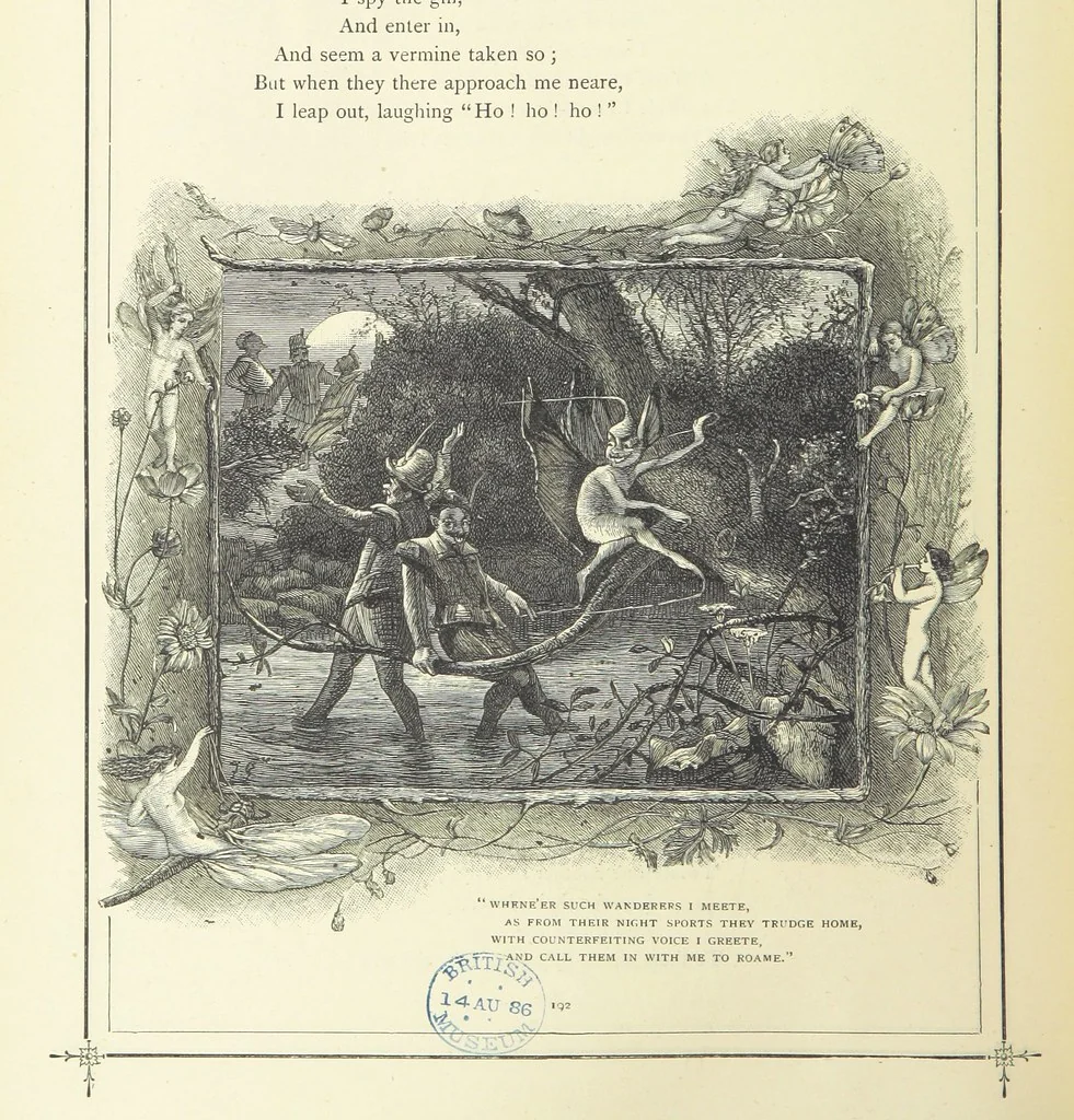 An illustration from Illustrated British Ballads, old and new. Selected and edited by G. B. Smith, 1886, leaf 214