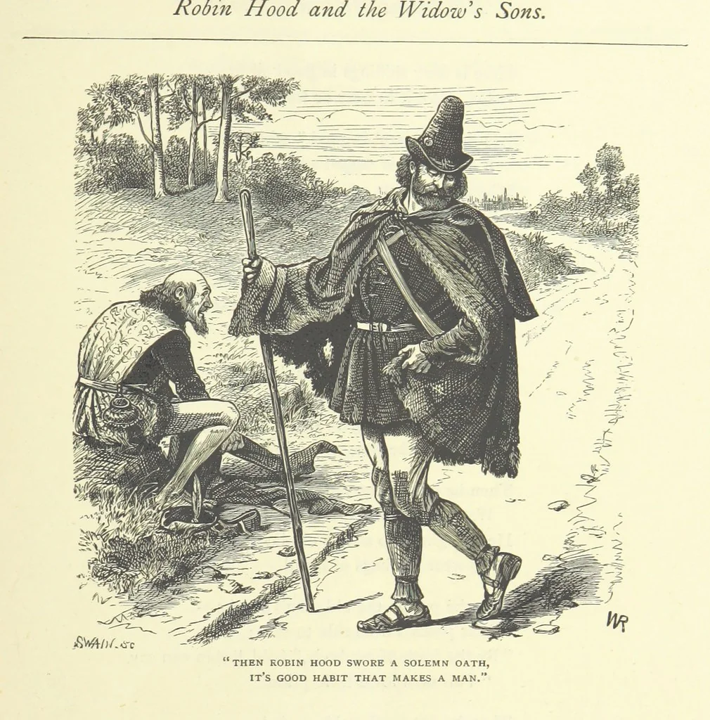 An illustration from Illustrated British Ballads, old and new. Selected and edited by G. B. Smith, 1886, leaf 231