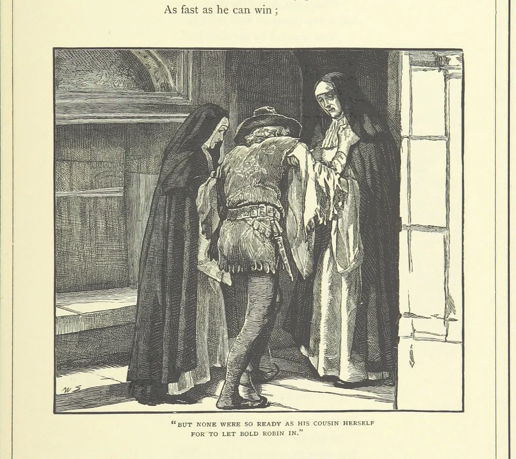 An illustration from Illustrated British Ballads, old and new. Selected and edited by G. B. Smith, 1886, leaf 235