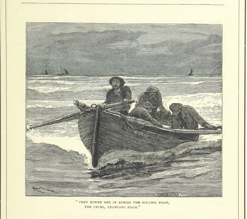 An illustration from Illustrated British Ballads, old and new. Selected and edited by G. B. Smith, 1886, leaf 251