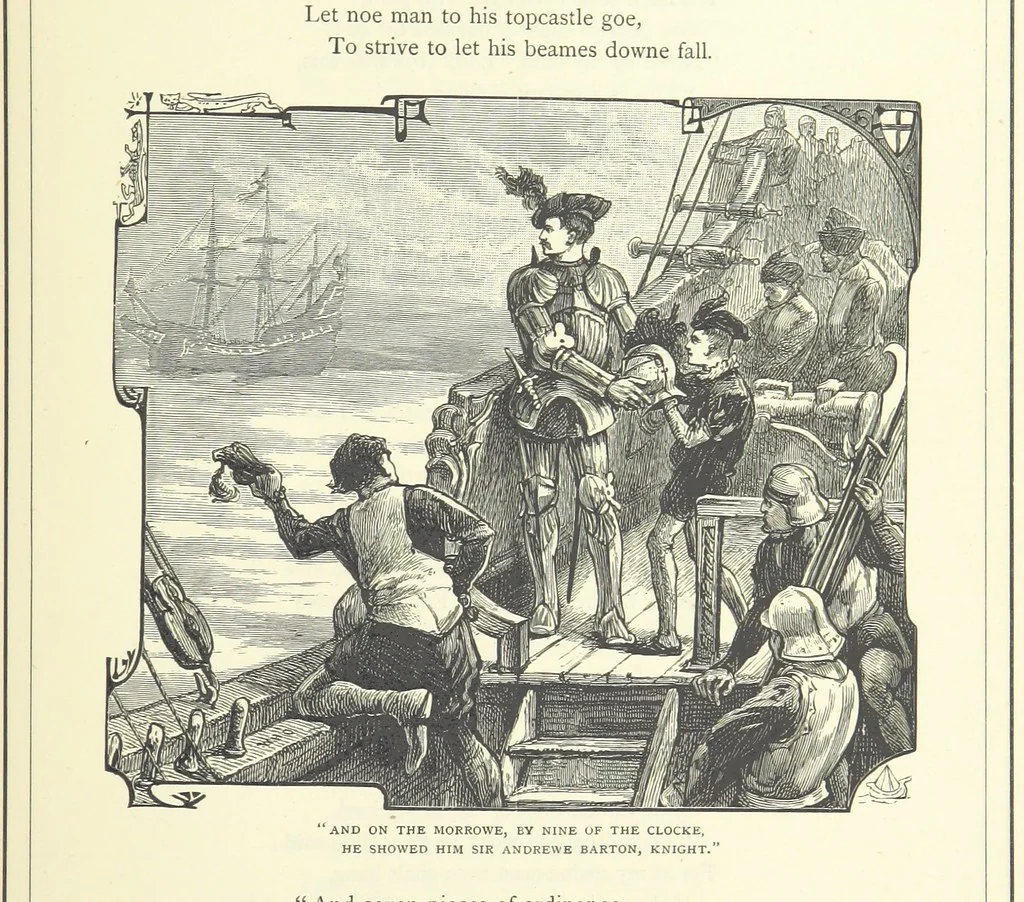 An illustration from Illustrated British Ballads, old and new. Selected and edited by G. B. Smith, 1886, leaf 259