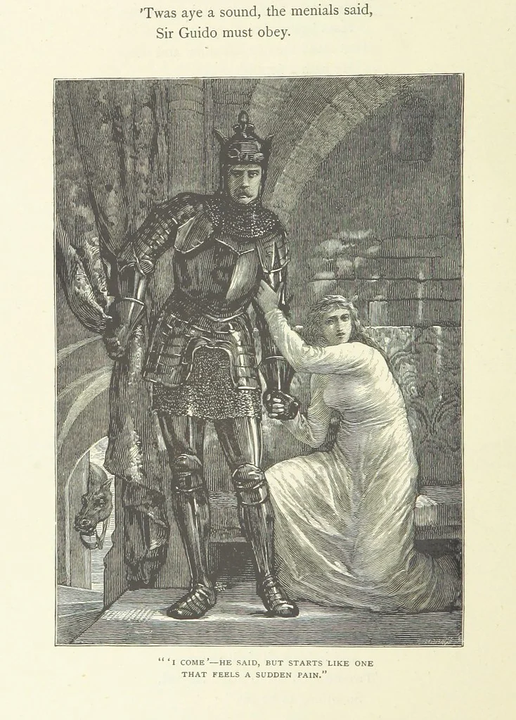 An illustration from Illustrated British Ballads, old and new. Selected and edited by G. B. Smith, 1886, leaf 274