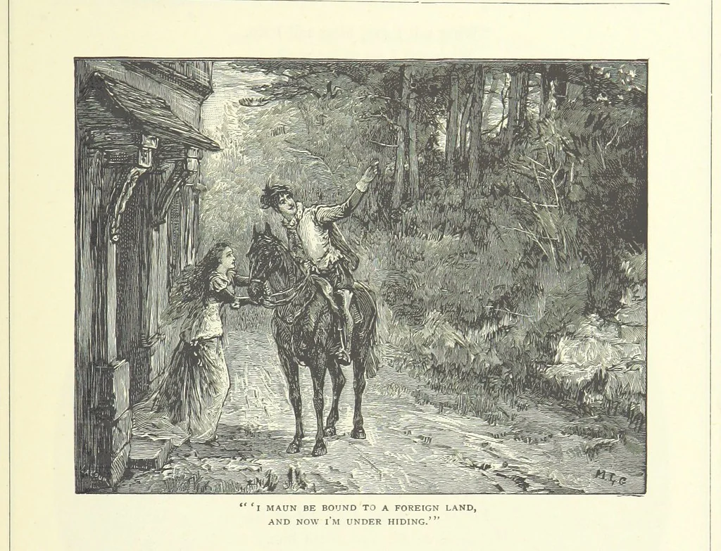 An illustration from Illustrated British Ballads, old and new. Selected and edited by G. B. Smith, 1886, leaf 277