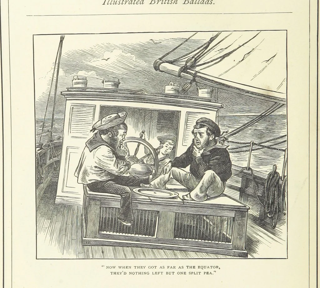 An illustration from Illustrated British Ballads, old and new. Selected and edited by G. B. Smith, 1886, leaf 28