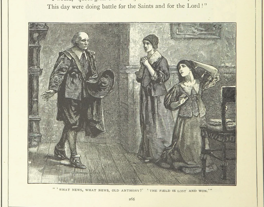 An illustration from Illustrated British Ballads, old and new. Selected and edited by G. B. Smith, 1886, leaf 288
