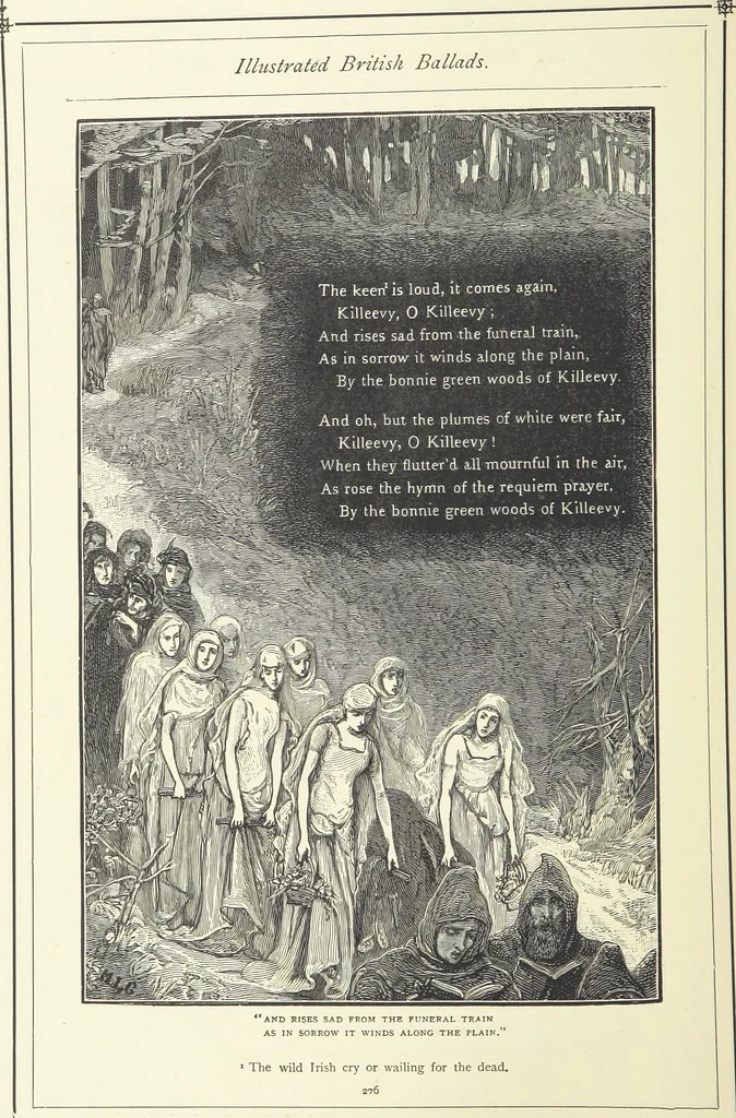 An illustration from Illustrated British Ballads, old and new. Selected and edited by G. B. Smith, 1886, leaf 298
