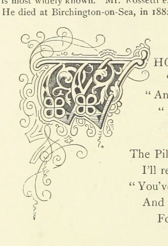 An illustration from Illustrated British Ballads, old and new. Selected and edited by G. B. Smith, 1886, leaf 306