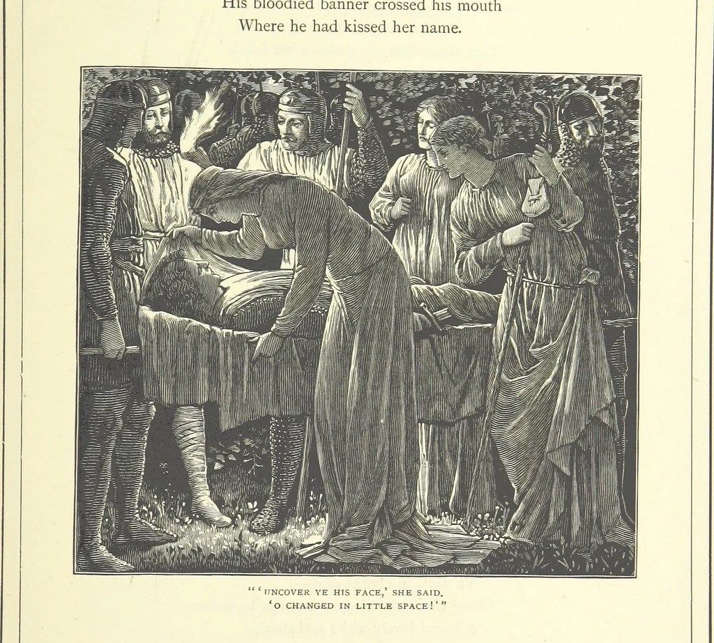 An illustration from Illustrated British Ballads, old and new. Selected and edited by G. B. Smith, 1886, leaf 311