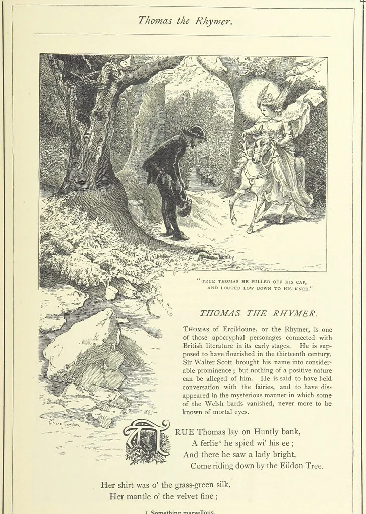 An illustration from Illustrated British Ballads, old and new. Selected and edited by G. B. Smith, 1886, leaf 317