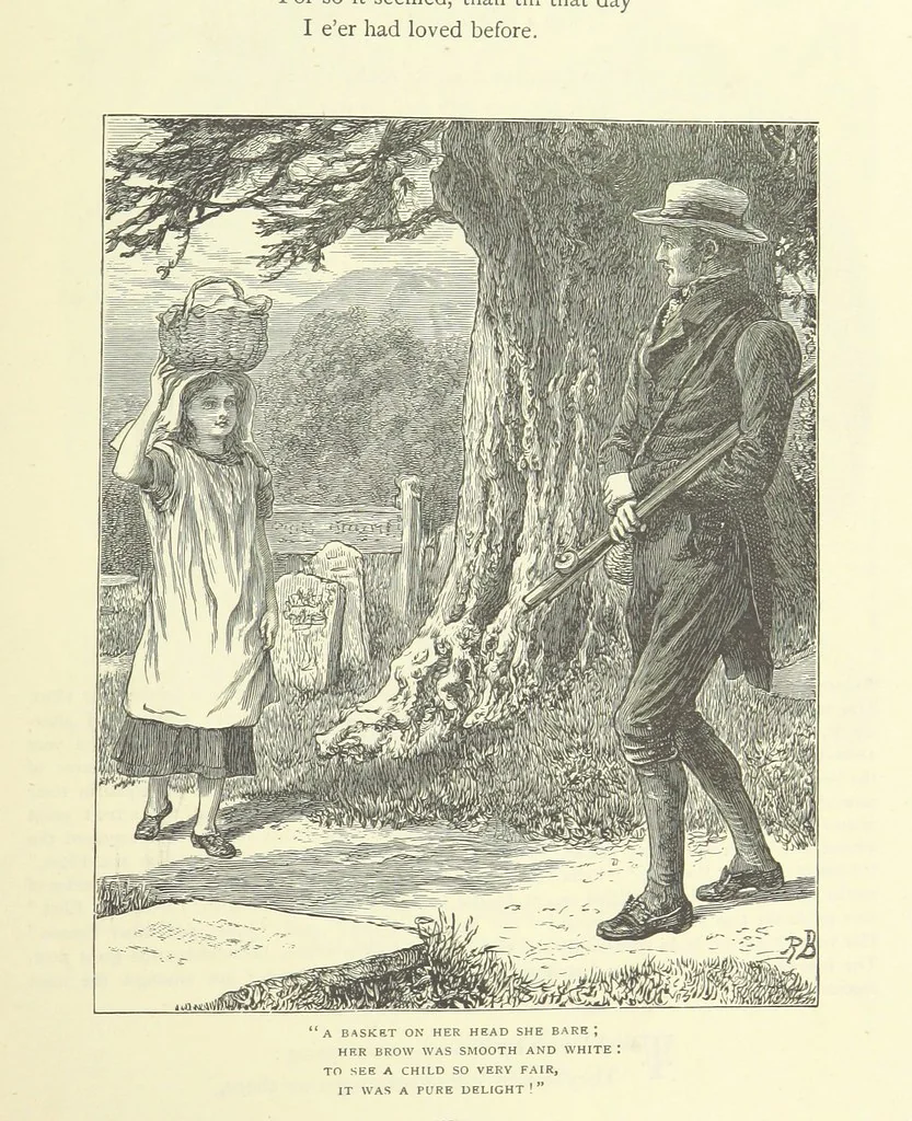 An illustration from Illustrated British Ballads, old and new. Selected and edited by G. B. Smith, 1886, leaf 343