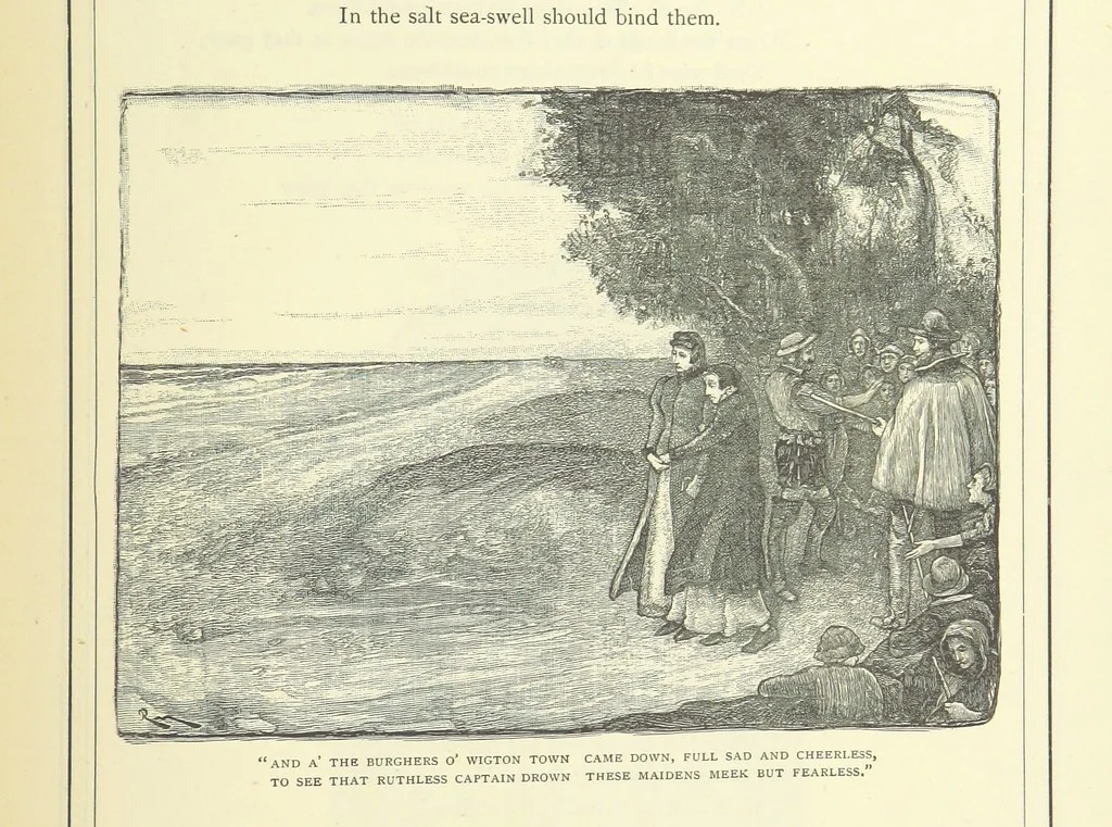 An illustration from Illustrated British Ballads, old and new. Selected and edited by G. B. Smith, 1886, leaf 347