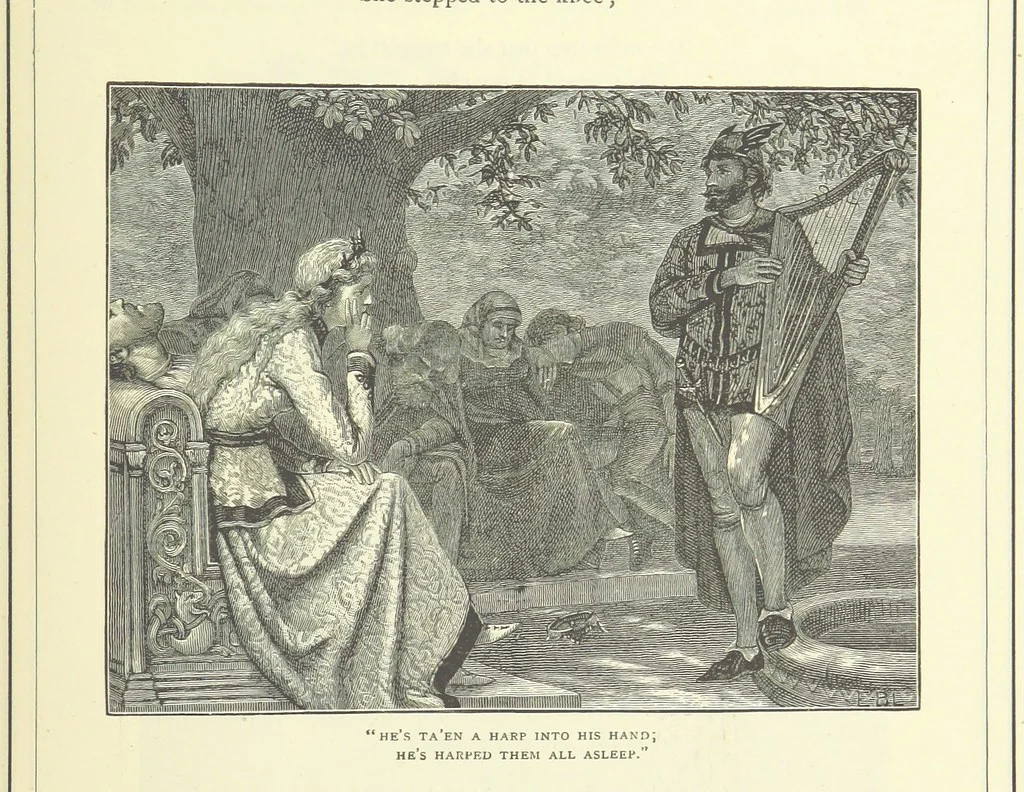 An illustration from Illustrated British Ballads, old and new. Selected and edited by G. B. Smith, 1886, leaf 359