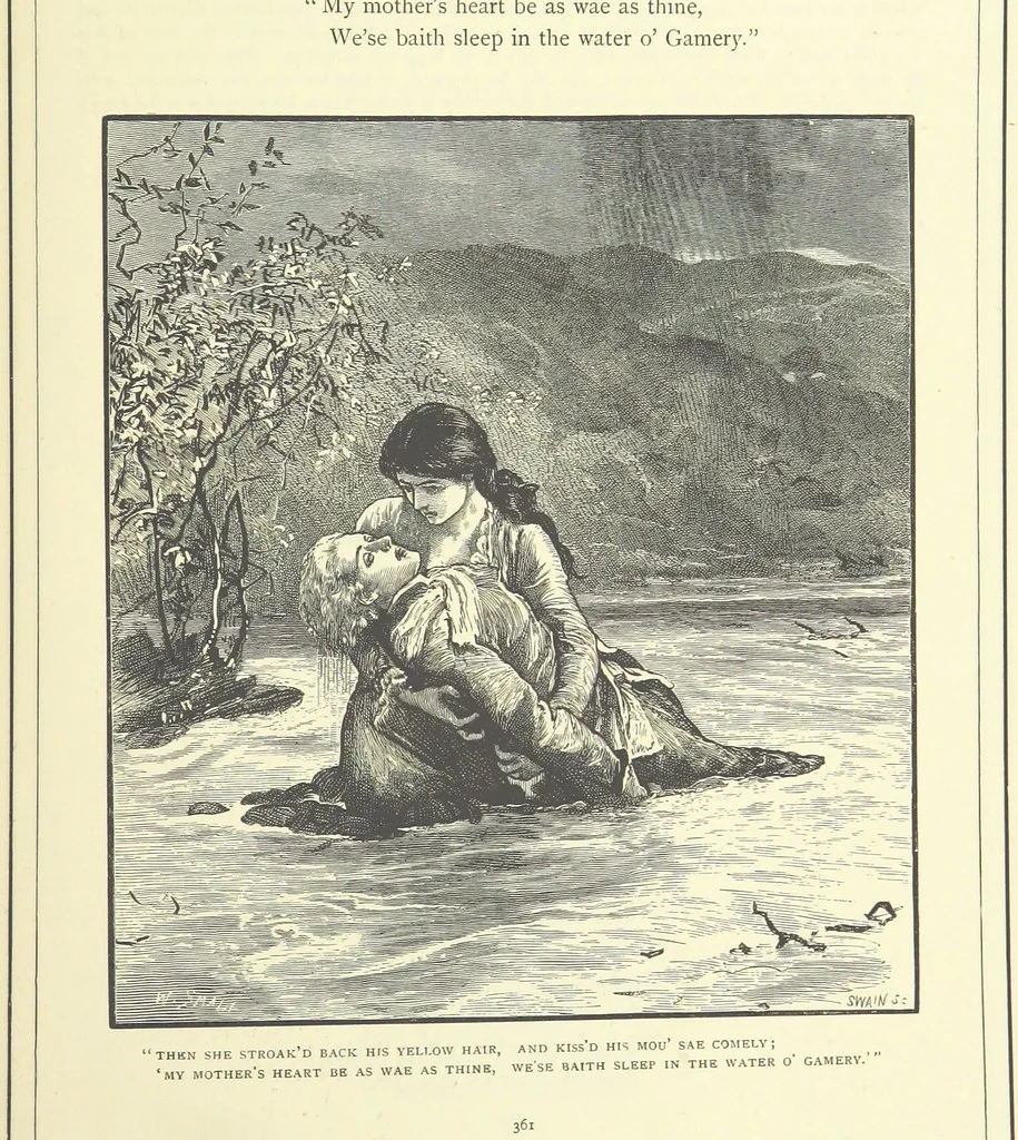 An illustration from Illustrated British Ballads, old and new. Selected and edited by G. B. Smith, 1886, leaf 383