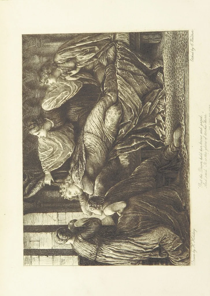 An illustration from Illustrated British Ballads, old and new. Selected and edited by G. B. Smith, 1886, leaf 8