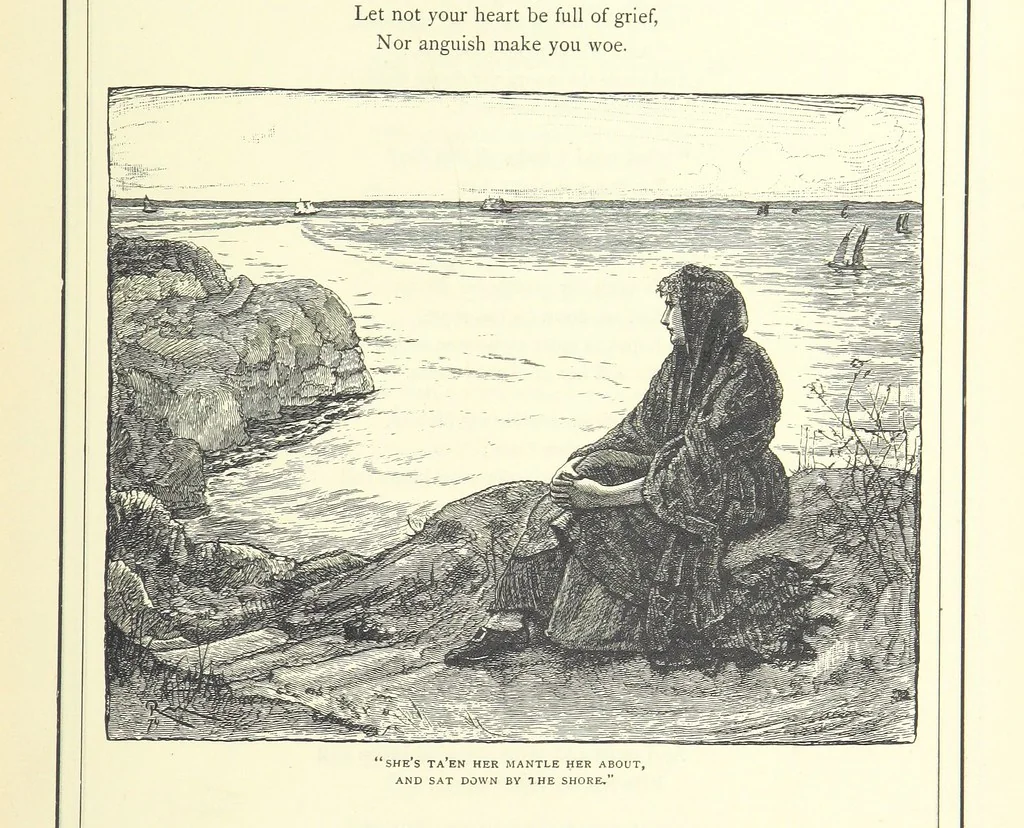 An illustration from Illustrated British Ballads, old and new. Selected and edited by G. B. Smith, 1886, leaf 95