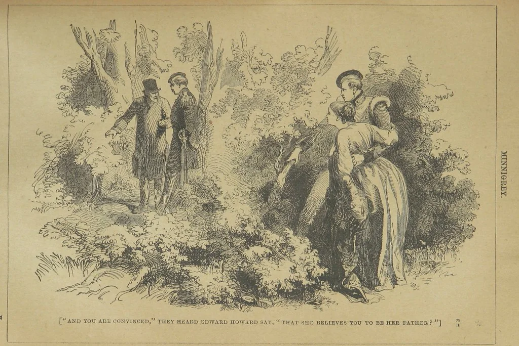 An illustration from Minnigrey. A romance ... Illustrated by Sir John Gilbert, 1897, leaf 121