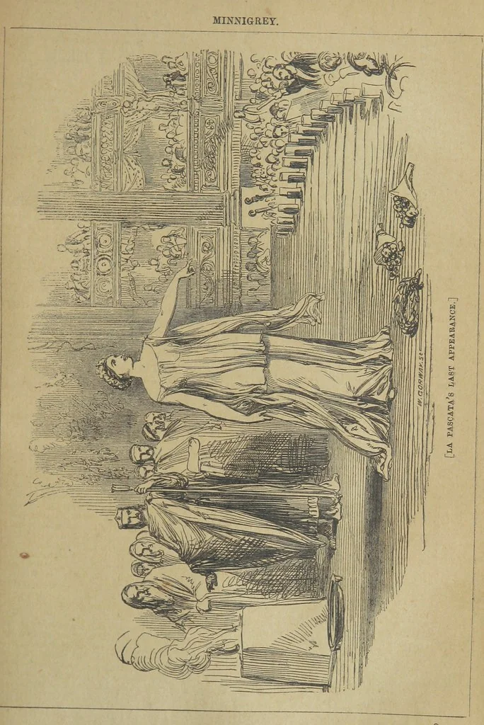 An illustration from Minnigrey. A romance ... Illustrated by Sir John Gilbert, 1897, leaf 217