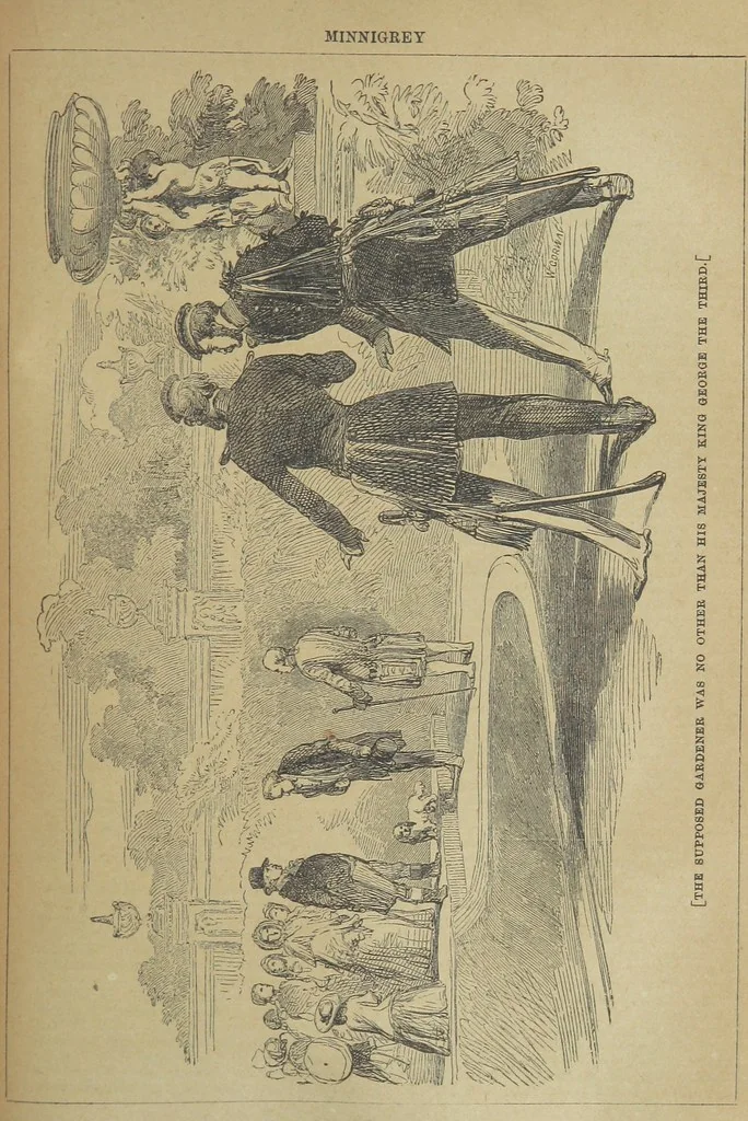 An illustration from Minnigrey. A romance ... Illustrated by Sir John Gilbert, 1897, leaf 241