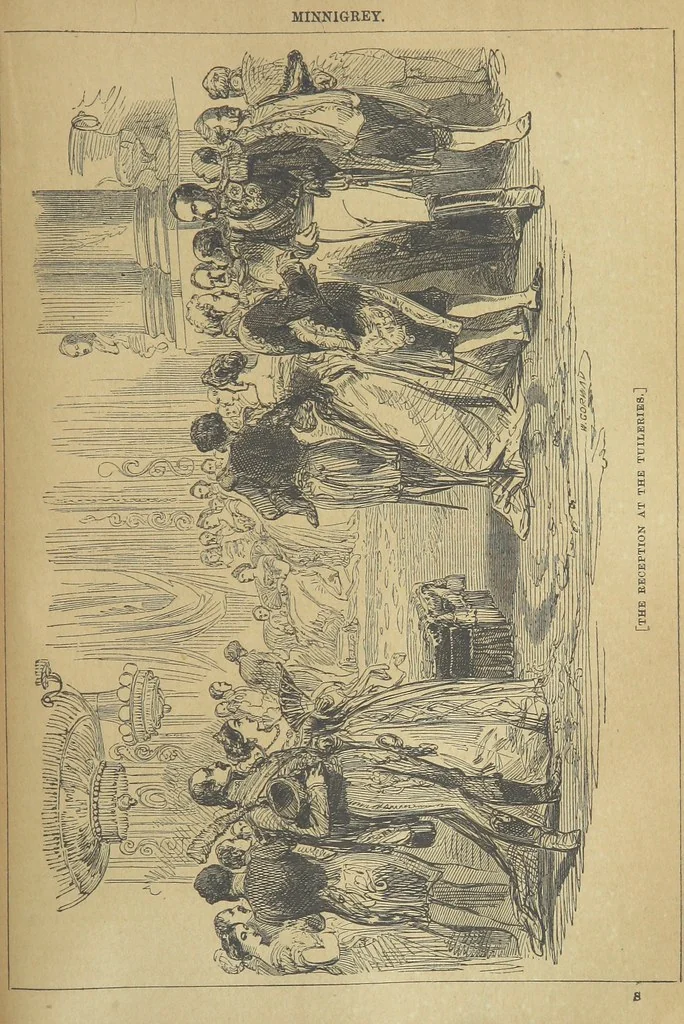 An illustration from Minnigrey. A romance ... Illustrated by Sir John Gilbert, 1897, leaf 281