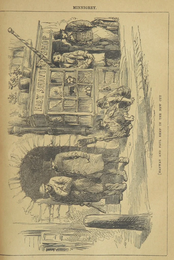 An illustration from Minnigrey. A romance ... Illustrated by Sir John Gilbert, 1897, leaf 327