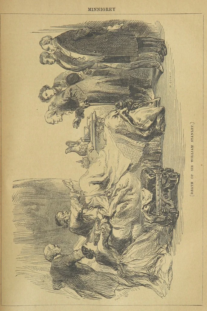 An illustration from Minnigrey. A romance ... Illustrated by Sir John Gilbert, 1897, leaf 335