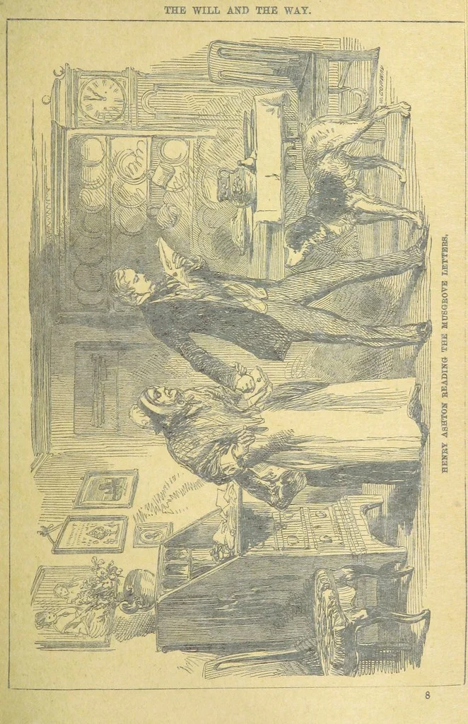 An illustration from The Will and the Way ... Illustrated by Sir John Gilbert, 1888, leaf 127