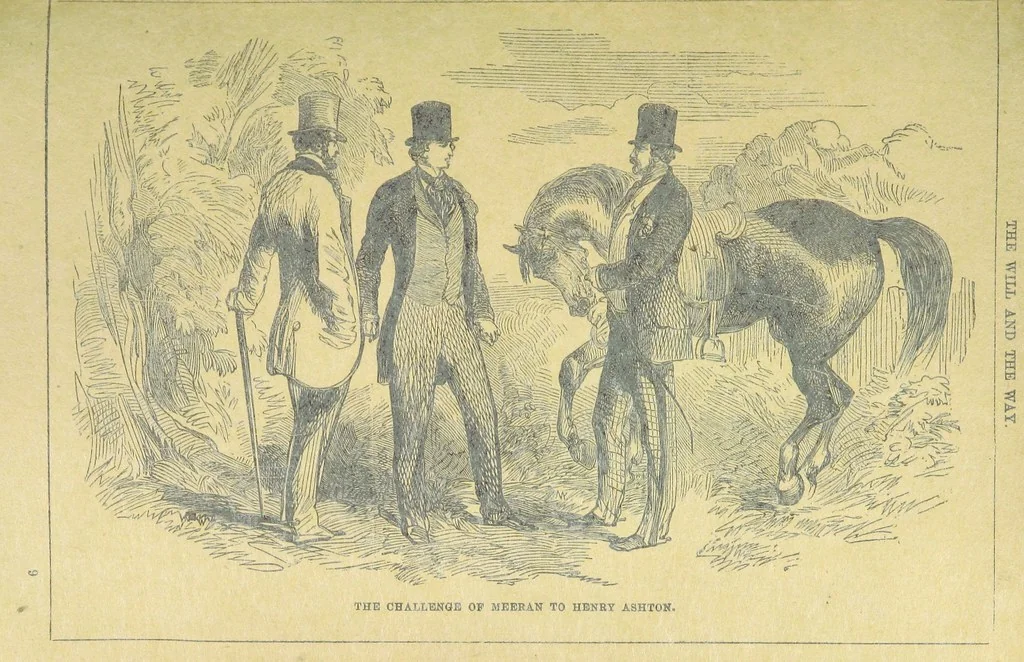 An illustration from The Will and the Way ... Illustrated by Sir John Gilbert, 1888, leaf 143