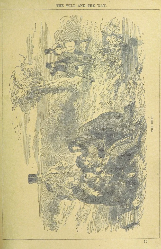 An illustration from The Will and the Way ... Illustrated by Sir John Gilbert, 1888, leaf 159