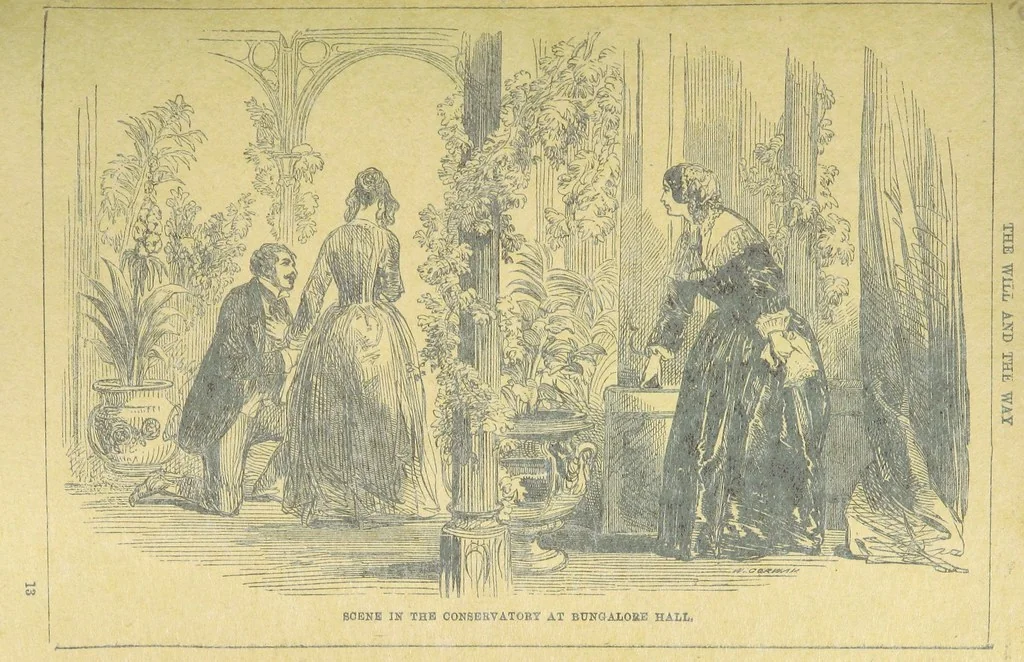 An illustration from The Will and the Way ... Illustrated by Sir John Gilbert, 1888, leaf 207