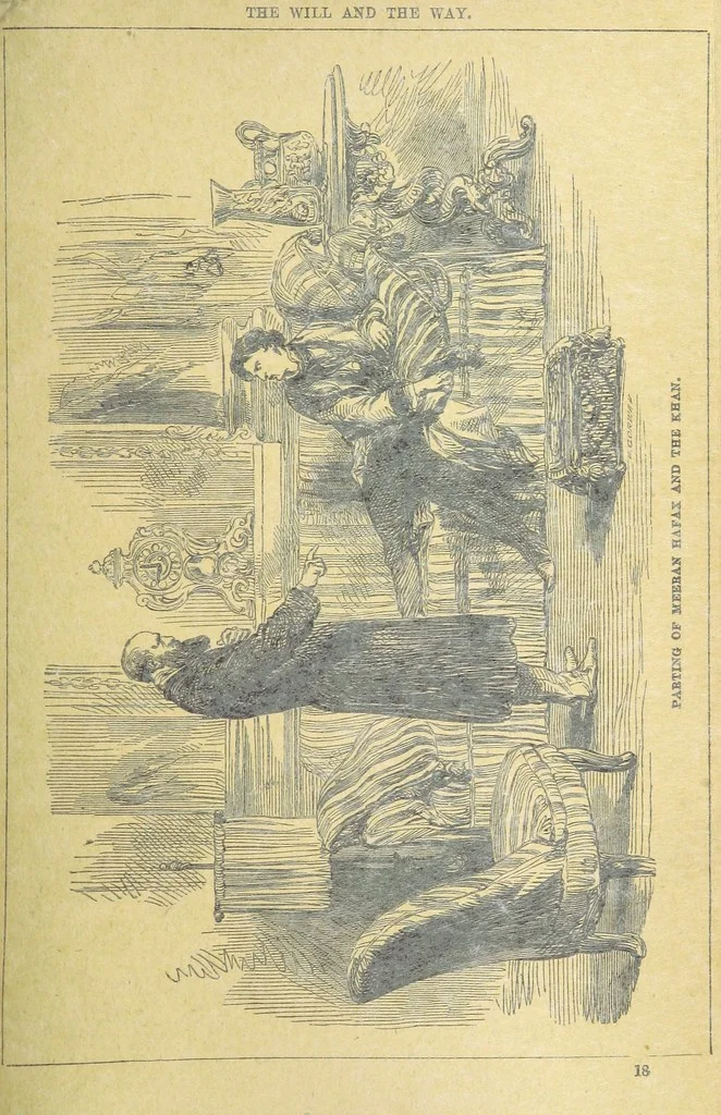 An illustration from The Will and the Way ... Illustrated by Sir John Gilbert, 1888, leaf 287