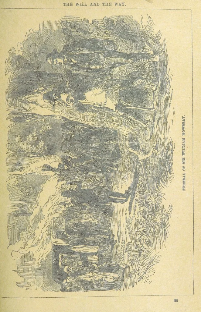 An illustration from The Will and the Way ... Illustrated by Sir John Gilbert, 1888, leaf 303